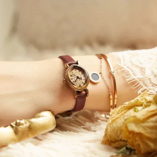 Oval Belt Quartz Waterproof Fashion Watch ( UAE Delivery Time: 1-3 Days )